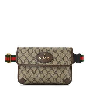 Gucci Gg Supreme Neo Vintage Web Belt #230956G89B